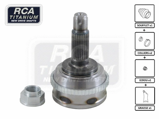 Joint Kit, drive shaft (RV02A)