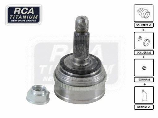 Joint Kit, drive shaft (HO38A)