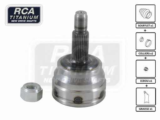 Joint Kit, drive shaft (RE20A)