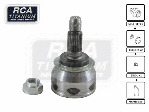 Joint Kit, drive shaft (RV17)