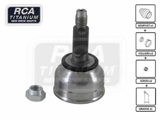 Joint Kit, drive shaft (MA02)