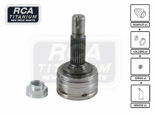 Joint Kit, drive shaft (TO912)