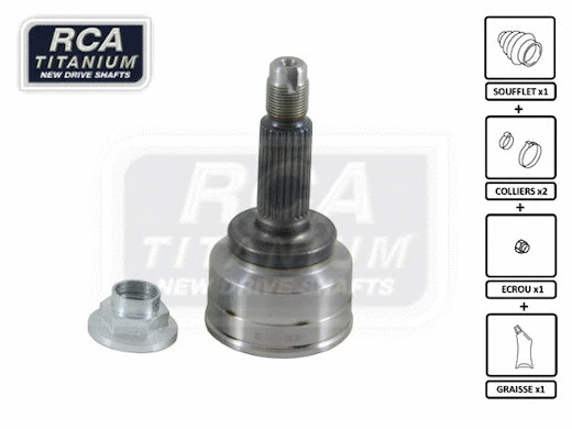 Joint Kit, drive shaft (MA23)