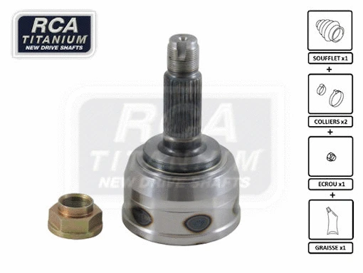 Joint Kit, drive shaft (RV02)