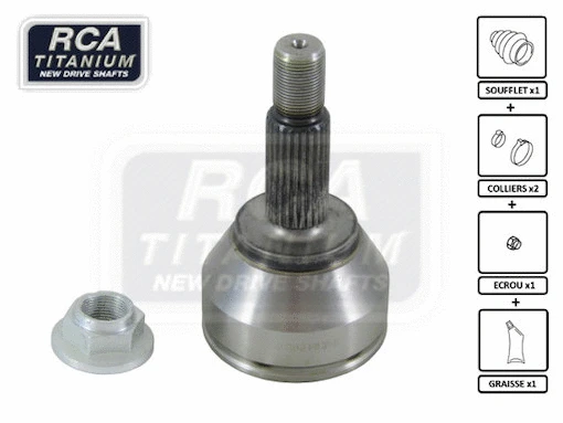 Joint Kit, drive shaft (AF88)