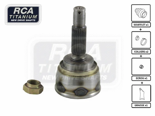 Joint Kit, drive shaft (MI12)