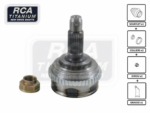 Joint Kit, drive shaft (RV04A)