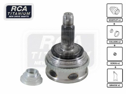 Joint Kit, drive shaft (HO81A)