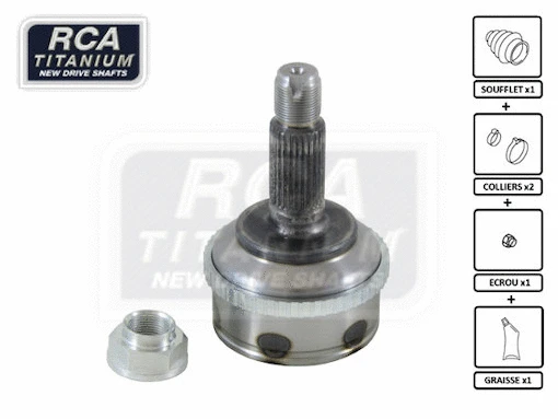 Joint Kit, drive shaft (HO40A)