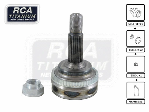 Joint Kit, drive shaft (TO33A)