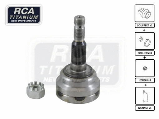 Joint Kit, drive shaft (OA20)