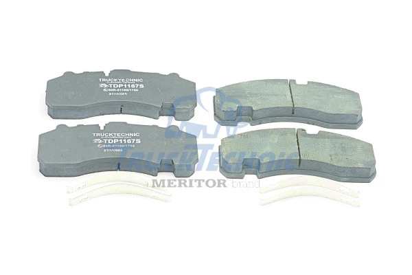 Brake Pad Set, disc brake (TDP1167S)
