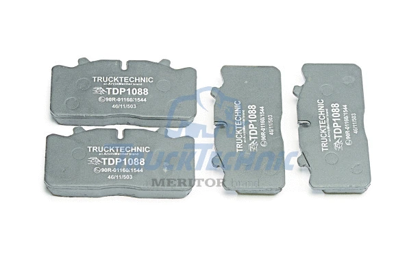 Brake Pad Set, disc brake (TDP1088)
