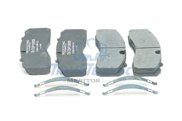Brake Pad Set, disc brake (TDP1095S)