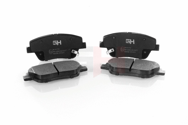 Brake Pad Set, disc brake (GH-411733)