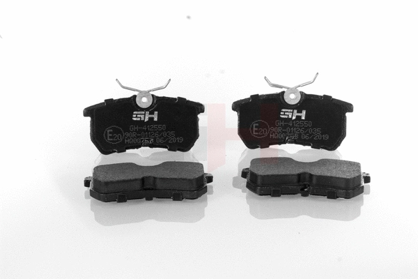 Brake Pad Set, disc brake (GH-412550)