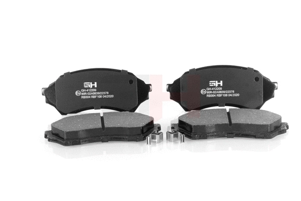 Brake Pad Set, disc brake (GH-412209)