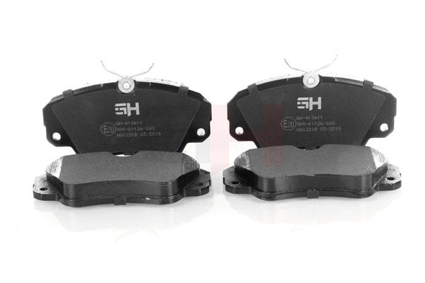 Brake Pad Set, disc brake (GH-413611)