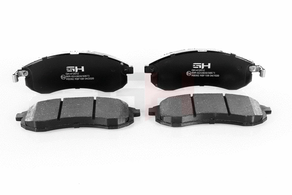 Brake Pad Set, disc brake (GH-412512)