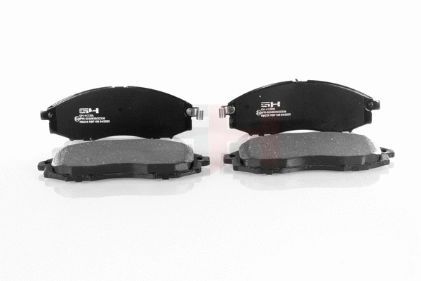 Brake Pad Set, disc brake (GH-412608)