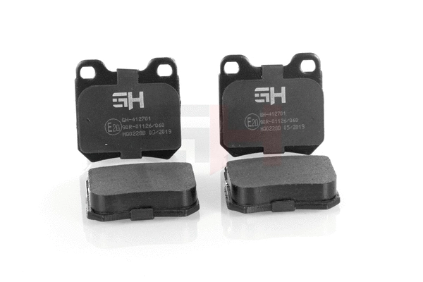 Brake Pad Set, disc brake (GH-412701)