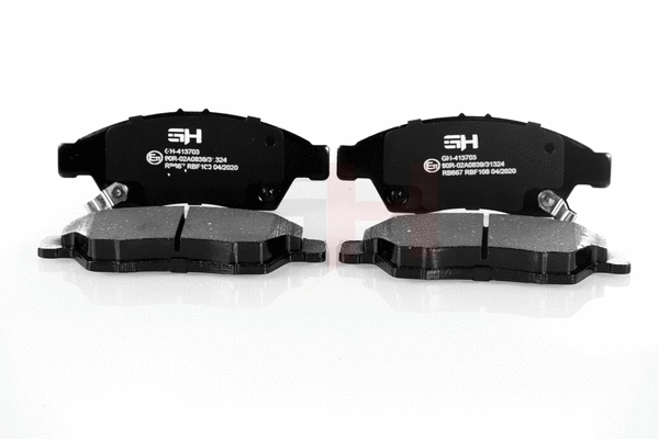Brake Pad Set, disc brake (GH-413703)