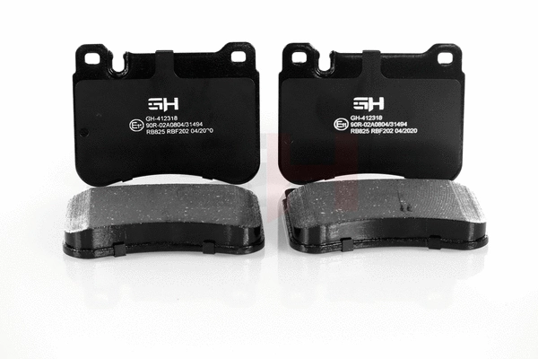 Brake Pad Set, disc brake (GH-412318)