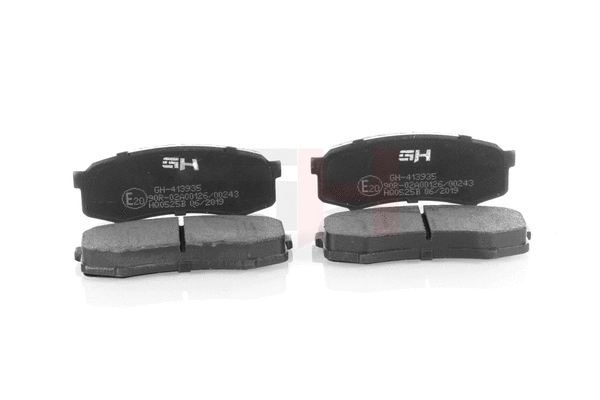 Brake Pad Set, disc brake (GH-413935)