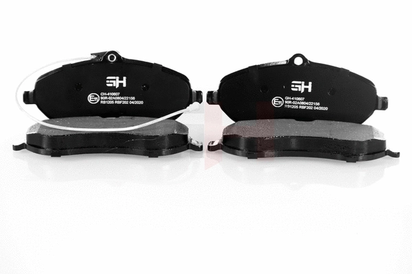 Brake Pad Set, disc brake (GH-410607)