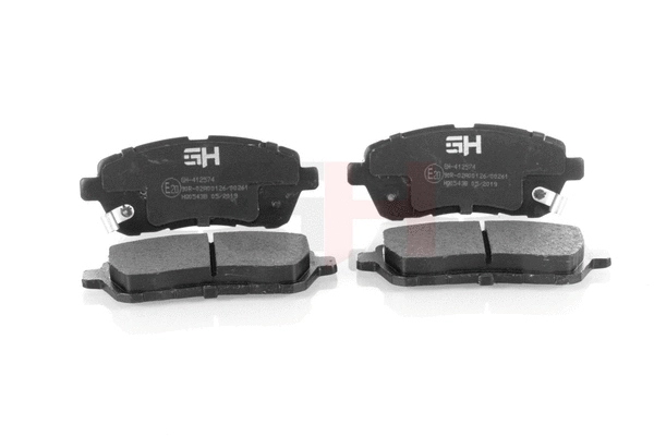 Brake Pad Set, disc brake (GH-412574)