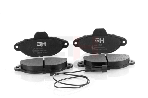 Brake Pad Set, disc brake (GH-412335)
