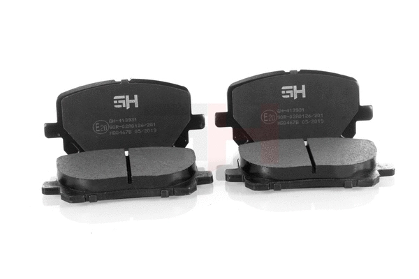 Brake Pad Set, disc brake (GH-413931)