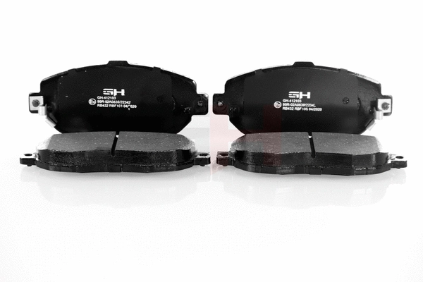Brake Pad Set, disc brake (GH-412103)