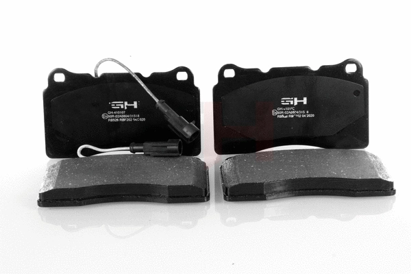 Brake Pad Set, disc brake (GH-410107)