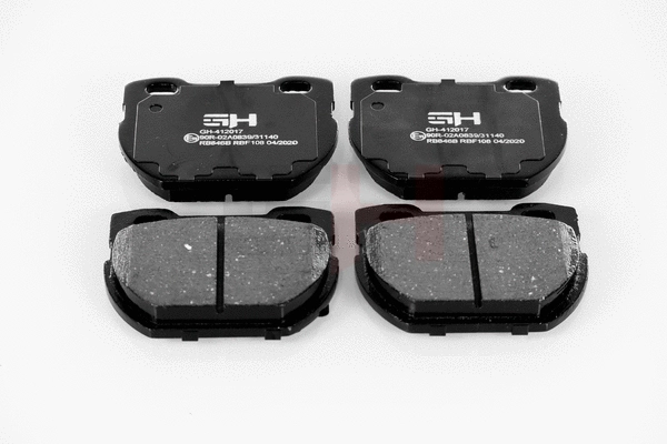 Brake Pad Set, disc brake (GH-412017)