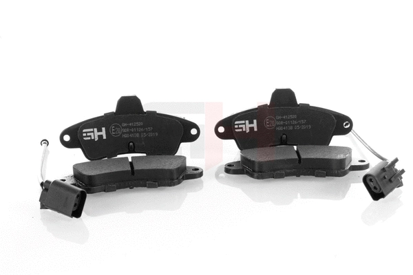 Brake Pad Set, disc brake (GH-412520)