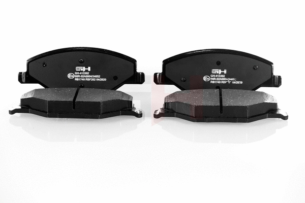 Brake Pad Set, disc brake (GH-413302)