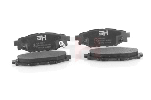 Brake Pad Set, disc brake (GH-413634)
