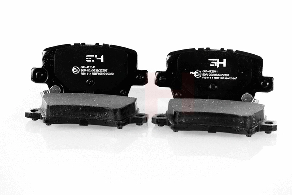 Brake Pad Set, disc brake (GH-412641)