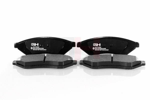 Brake Pad Set, disc brake (GH-415006)
