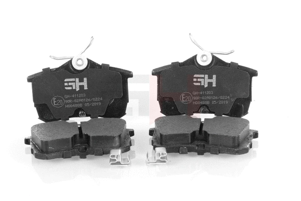 Brake Pad Set, disc brake (GH-411203)