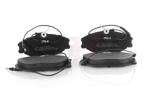Brake Pad Set, disc brake (GH-413730)