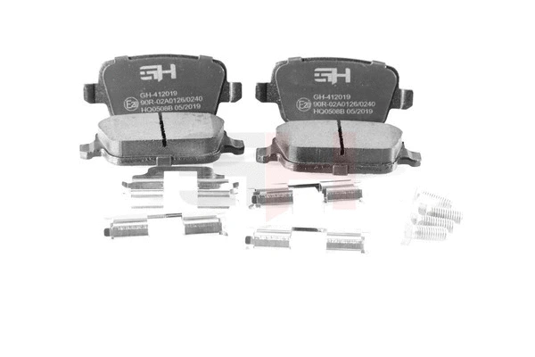Brake Pad Set, disc brake (GH-412019)