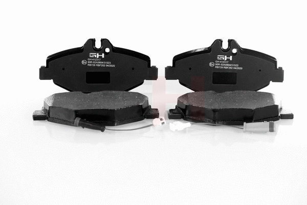 Brake Pad Set, disc brake (GH-412317)