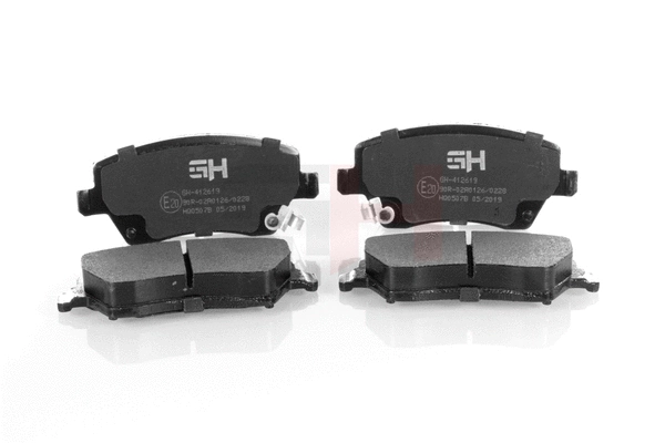 Brake Pad Set, disc brake (GH-412619)
