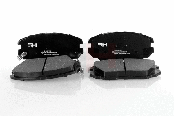 Brake Pad Set, disc brake (GH-411705)