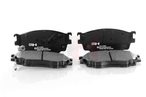 Brake Pad Set, disc brake (GH-412252)