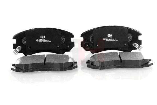 Brake Pad Set, disc brake (GH-411728)