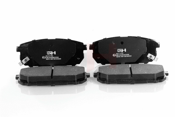Brake Pad Set, disc brake (GH-411702)