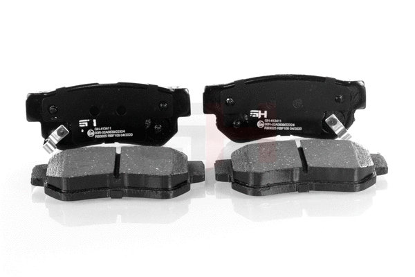 Brake Pad Set, disc brake (GH-413411)